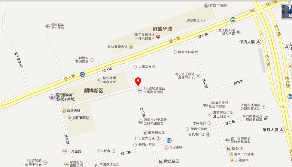 济南声佳听力验配中心具体位置图